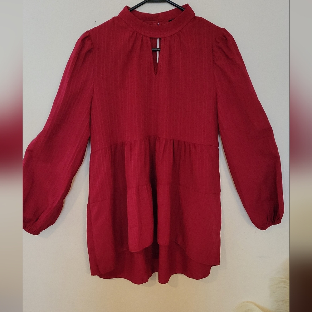 NWOT! SHEIN BLOUSE HIGH/LOW